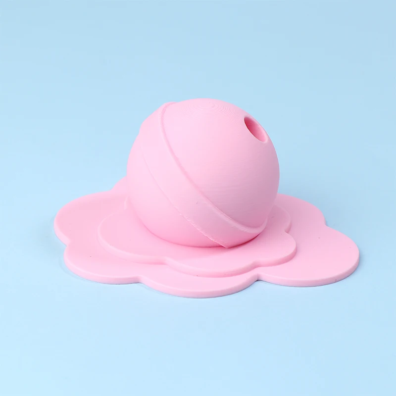 

Пластиковый подсвечник в виде тающей конфеты