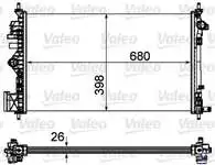 

Engine radiator INSIGNIA for 735488