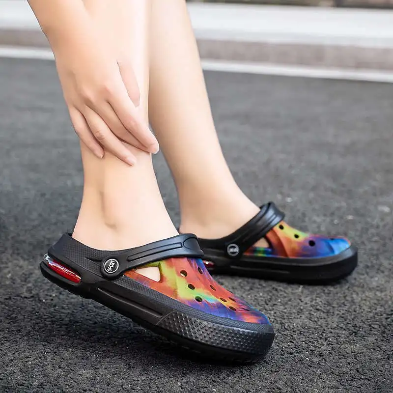 

Lofer Flip Flops For Man Brands Sneackers 2022 Half Shoes For Men Height Increases Shose For Man Soft Swimming Slippers Tennis