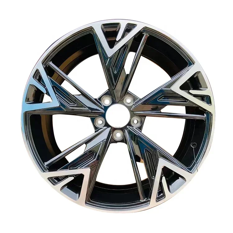 Черные обработанные лицевые диски заготовка колес автомобиля легкосплавные 17 19