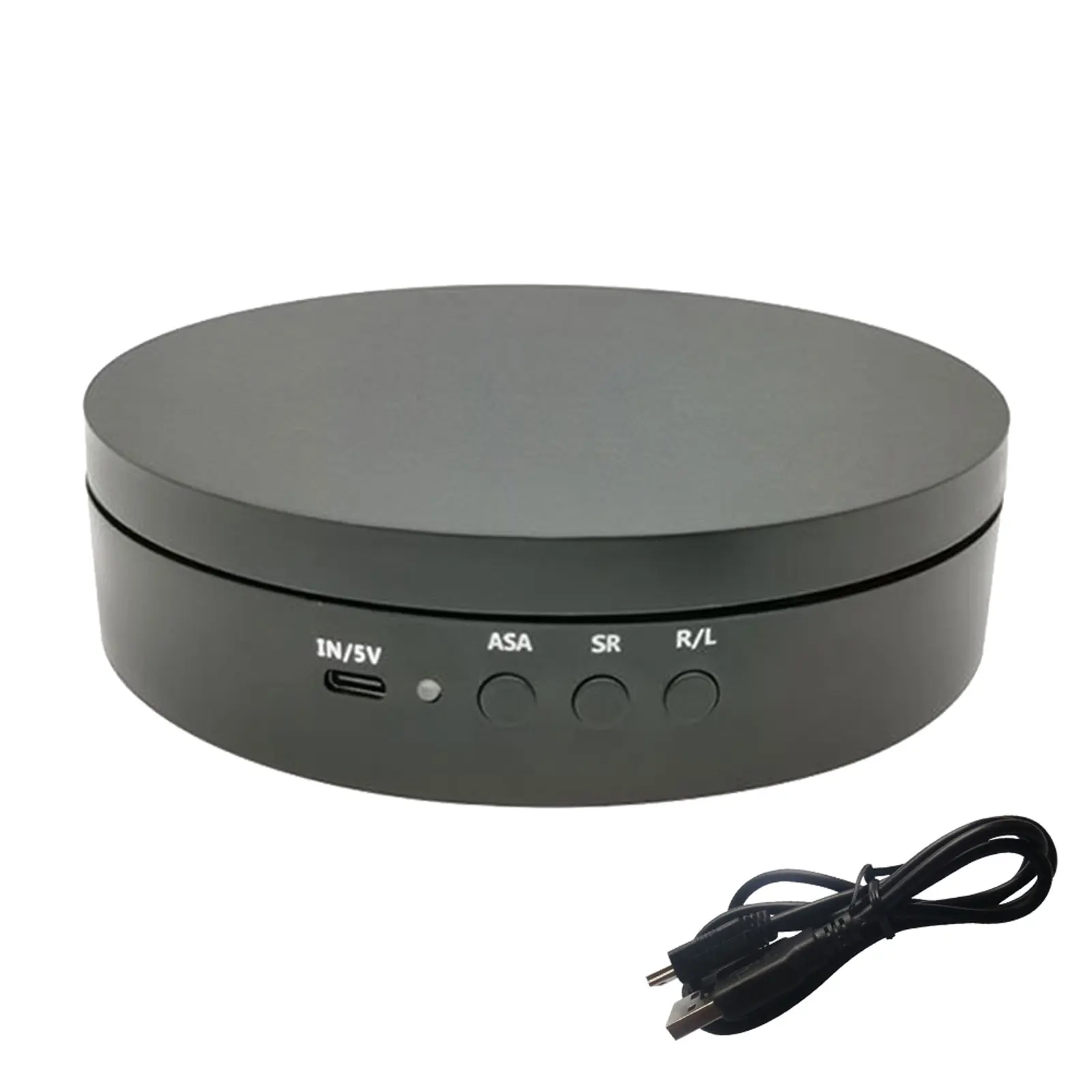 

Showcase Motorized Store 360 Degree Electric Turntable Photography Rotating Display Stand Shopping Mall Holder Jewelry Watches