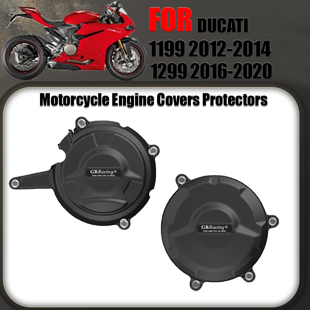 

Motocrosss Accessorie Engine Cover Protection Case for GBRacing for DUCATI 1199 2012-2014 1299 2016-2020