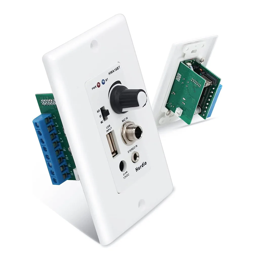 Herdio HWA-16BT-4CH Настенный Bluetooth-усилитель 4 каналов