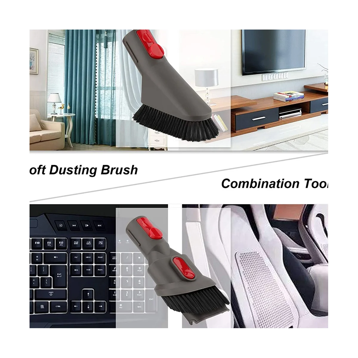 

For Dyson V11 V10 V12 V8 V7 Replacement Brushes Nozzle Accessories Tool Kit Vacuum Cleaner Spare Parts