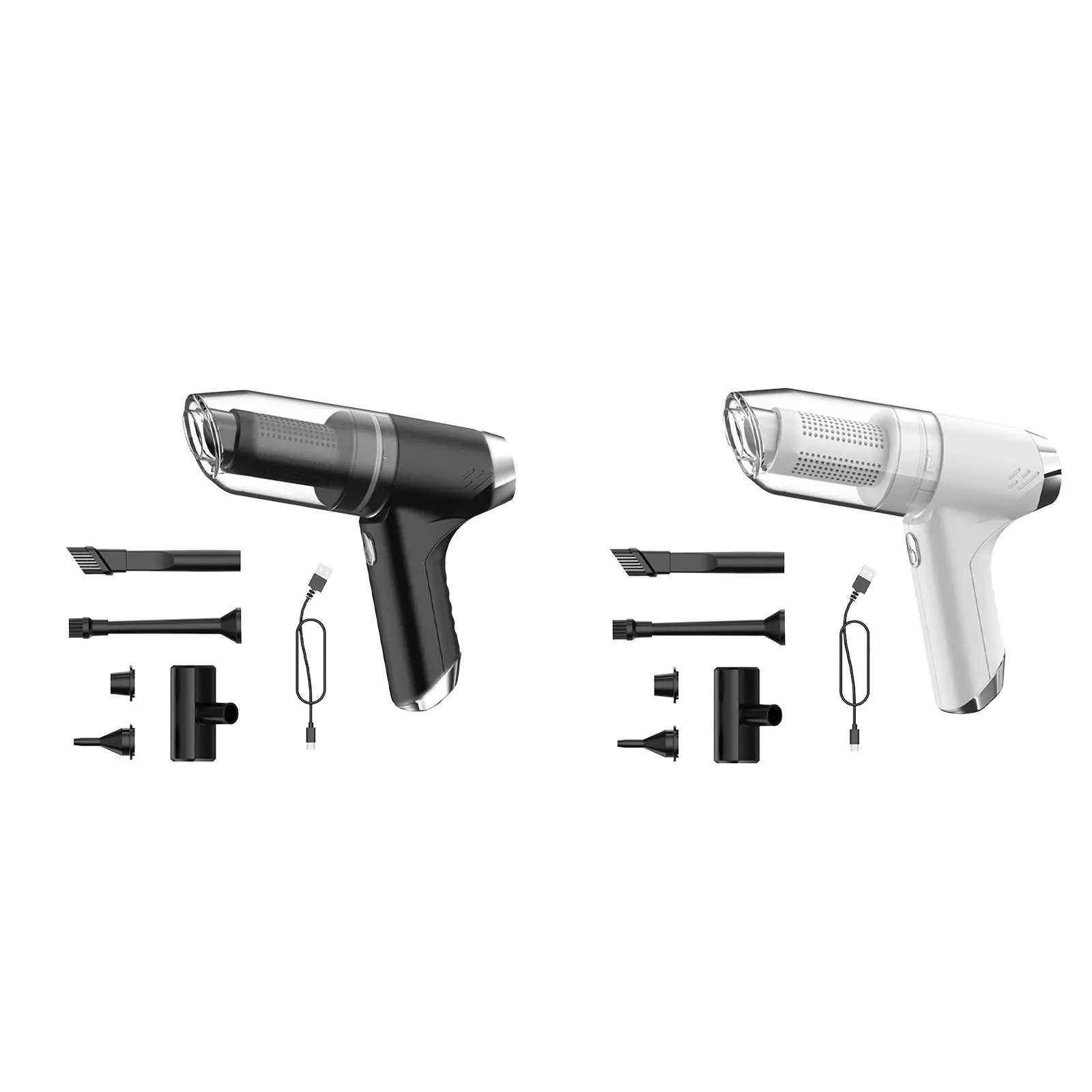 

Handheld Vacuum with 4 Nozzles Mini duster for Keyboard Office Cleaning