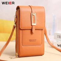 brand designer screen touch shoulder bags women pu leather phone messenger bags ladies high quality new fashion handbags female