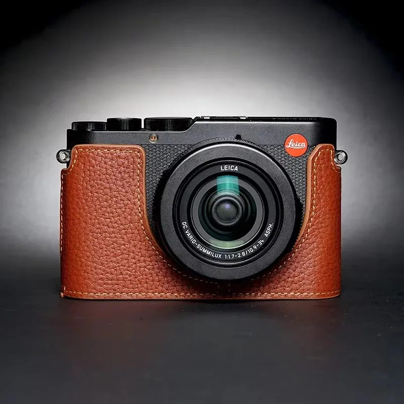 Для Leica DLUX8 D-LUX8 Высококачественный получехол ручной работы из натуральной кожи, сумка, чехол для тела, аксессуары для камеры (art.: 3920c97149e2b) - 3920c97149e2b
