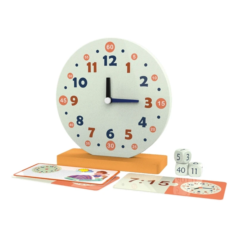

Teaching Clock Set for Kids Educational Clock Board for Kids Learning