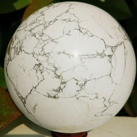 natural white pine stone sphere quartz crystal point firework stone healing gemstone home decor piedras decorativas