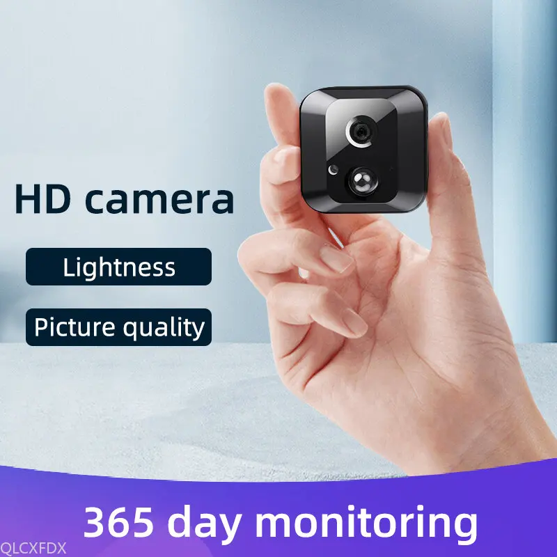 

Mini IR Night Security CCTV Small Camera 4G SIM Card Battery Mini Surveilance Camera WIFI IP Camera Built 1800mAh Battery Camera