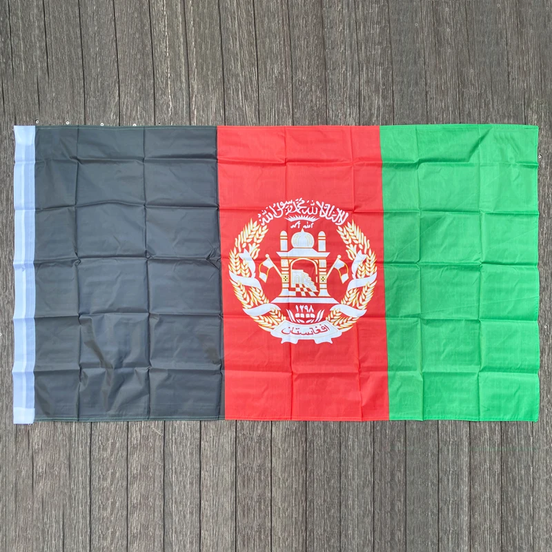 

xvggdg 90 x 150cm Afghanistan flag Banner Hanging National flag Home Decoration