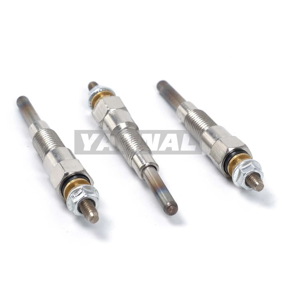 

HOT SALE 3 PIECES GLOW PLUG FOR KUBOTA D902 ENGINE UTV900 BX2360 BX2370 BX25 TRACTORS