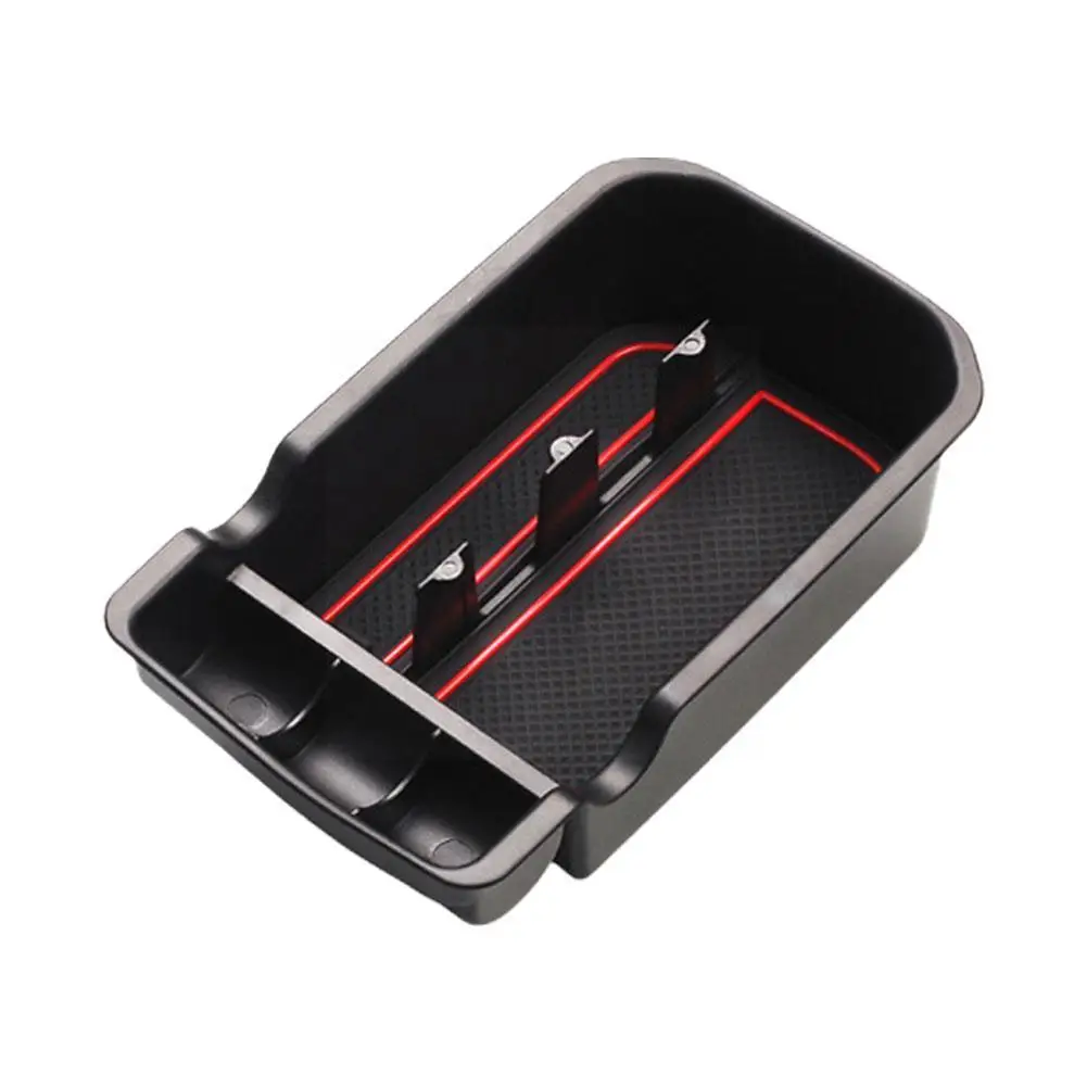 

for Jeep Compass 2017-2021 2022 2023 Car Center Console Store Black Accessory Tray Storage Armrest Coins Box Interior Organ B8T7