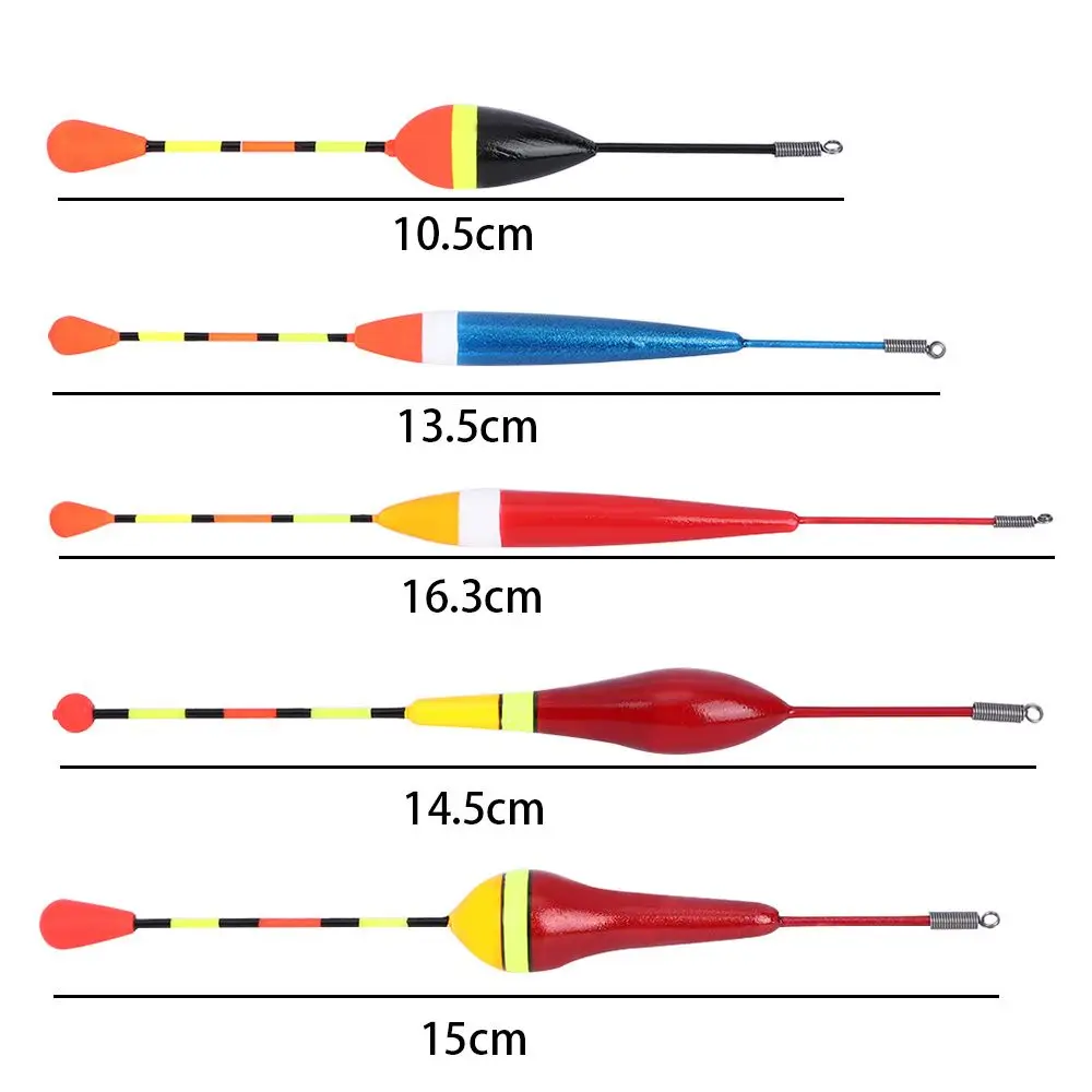 Длинный хвост 10 шт./лот поплавки разные размеры цветной буй поплавок для рыбалки