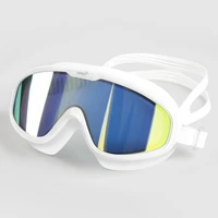 men women optical diving big view goggles adult anti fog uv protection swim eyewear waterproof silicone myopia beach surfglasses