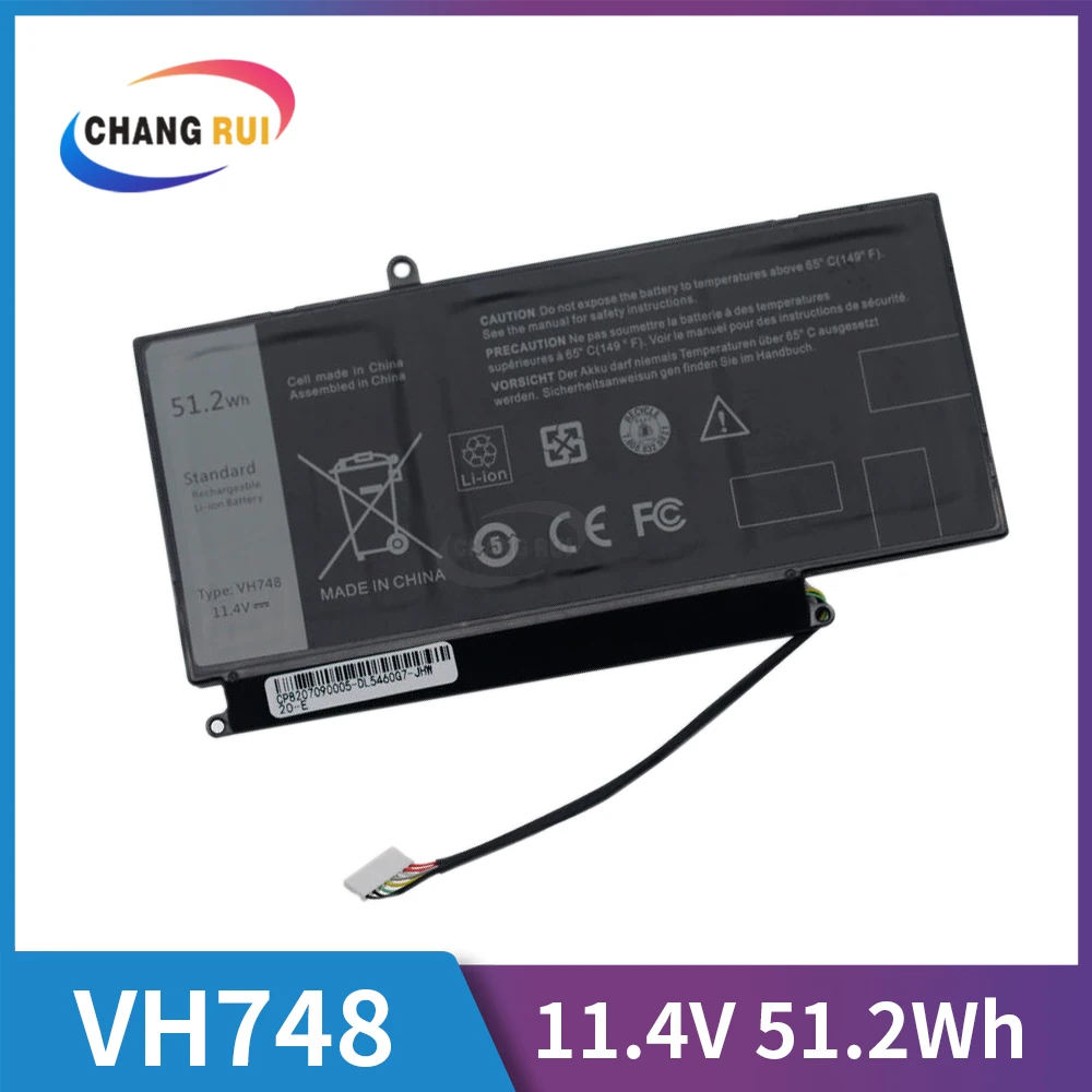 

CRO VH748 battery 51.2Wh 11.4v battery For Dell Inspiron 5439 Vostro 5460 5470 5480 5560 6PHG8 TWRRK P41G P34F DXR10