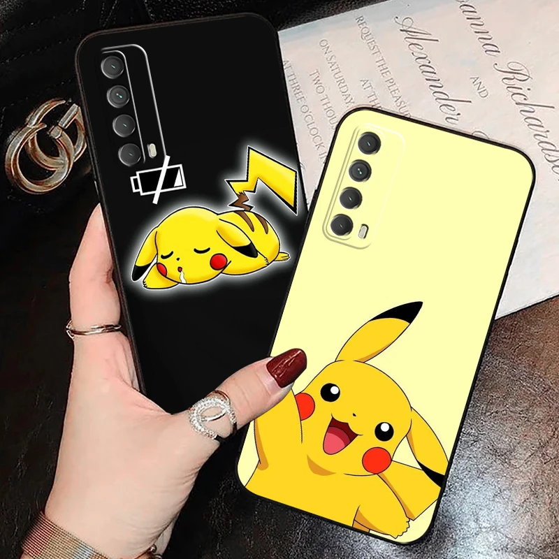 

Cartoon Pokémon Phone Case For Huawei P Smart Z 2019 2020 2021 P40 P30 P20 P10 Lite 5G Carcasa Back Soft Silicone Cover