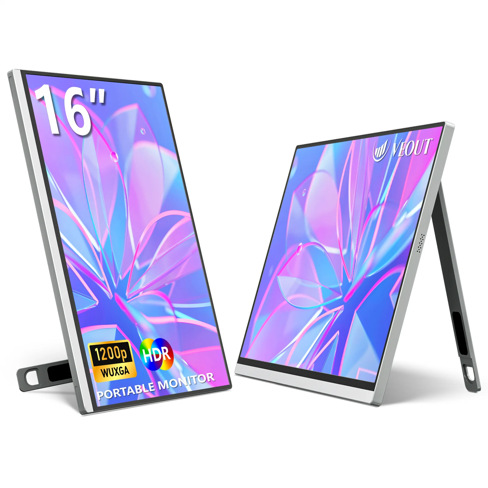 Игровой портативный монитор VEOUT 16 60 Гц | AliExpress