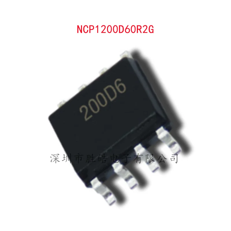 

(10PCS) NEW NCP1200D60R2G NCP1200 1200D60R2G SOP-8 SMD Integrated Circuit
