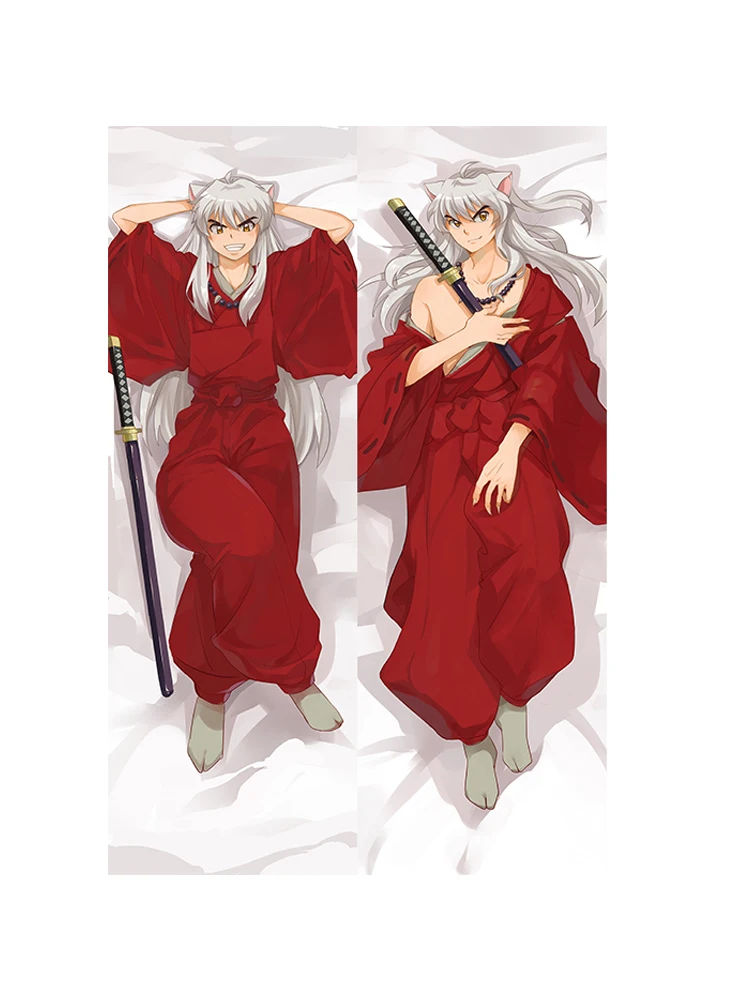 Cover Japanese Anime Inuyasha Hugging Dakimakura Sexy Boy Gi