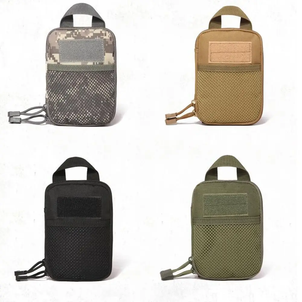 600D Nylon Tactical Bags Outdoor Molle Military Waist Fanny Pack Mobile Phone Pouch Belt Waist Bag EDC Gear Bag Gadget Purses