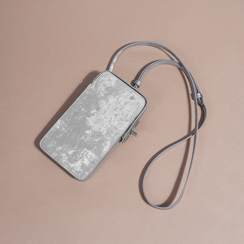 2024 новая атласная сумка из воловьей кожи с пряжкой в китайском стиле для