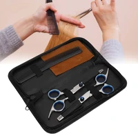 6in stainless steel hairdressing kits hair cutting accessories hair cutting flat tooth scissors barber salon hairdressing shear