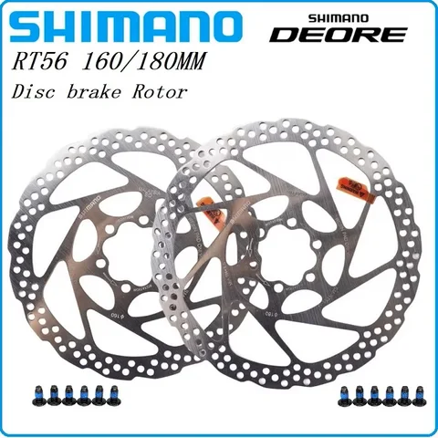 Тормозной диск Shimano DEORE SM RT56 160/180 мм 6 болтов