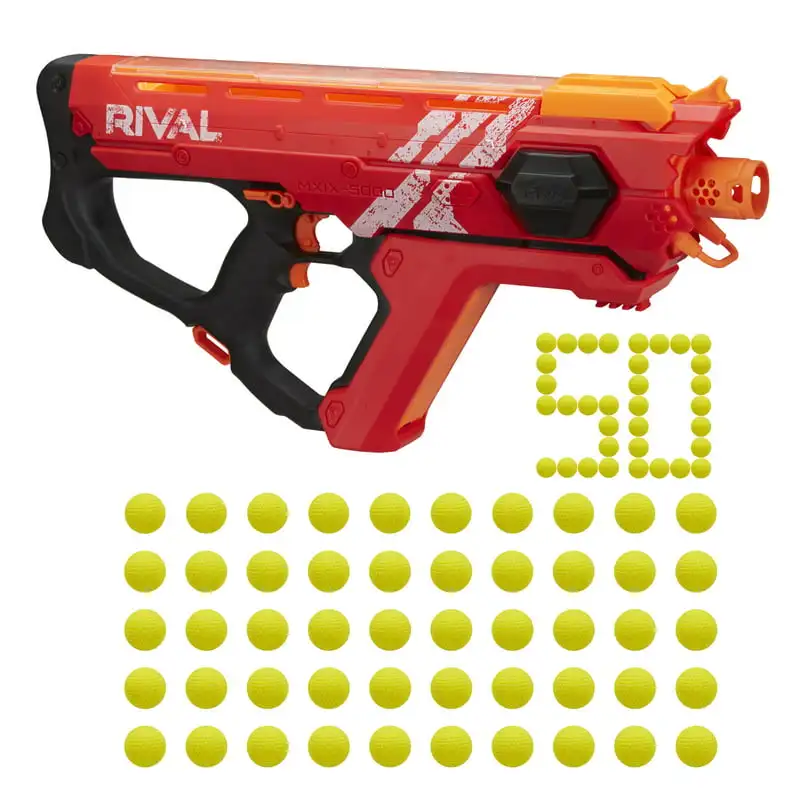 

MXIX-5000 Rival Motorized Blaster with 50 Foam Balls