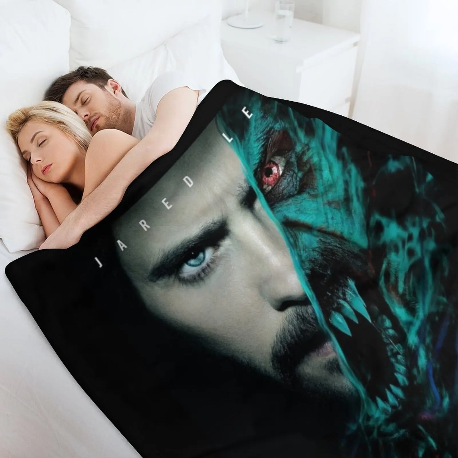 Одеяло Half Stealth Morbius меховые одеяла для диванов винтажные зимние