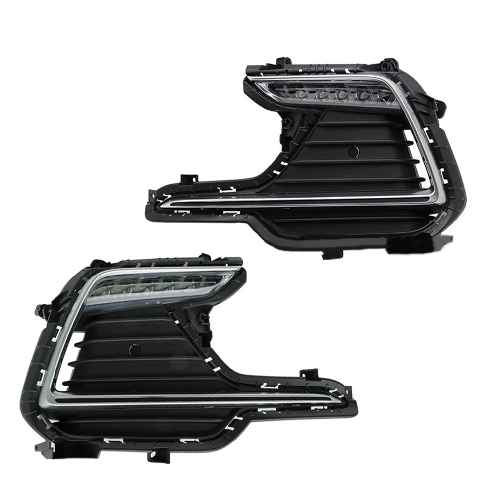 1 комплект светодиодных дневных ходовых огней для Hyundai Elantra Sport 2017 2018 DRL индикатор