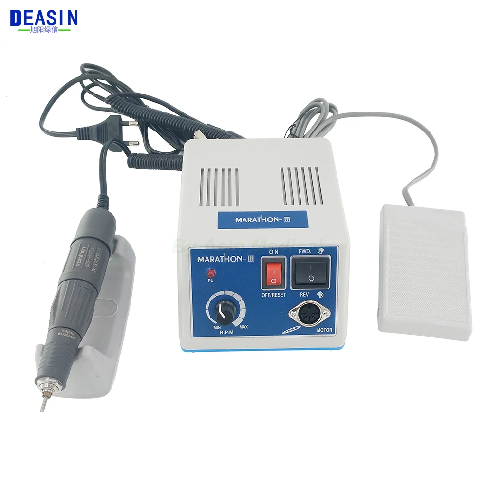 

Free shipping Dental Lab MARATHON Micromotor Machine N3 + 35K RPM Polishing Handpiece low speed handpiece