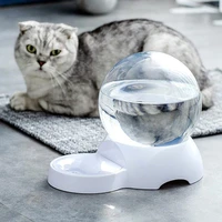 2 8l pet dog cat ball water dispenser automatic bubble transparent water container for dogs cats drinking pet products