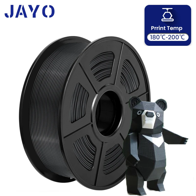 

JAYO PLA Meta 3D Printer Filament 1.75mm 1KG Spool Highly Fluid High Toughness PLA Meta Filament Fast Printing for 3D Printer