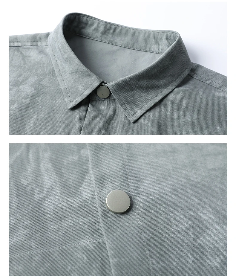 Summer Mens Short Sleeve Shirt Set Casual Camouflage Shirt + Shorts Two Piece 2023 New Cardigan Suit Fashion Loose Men Clothes