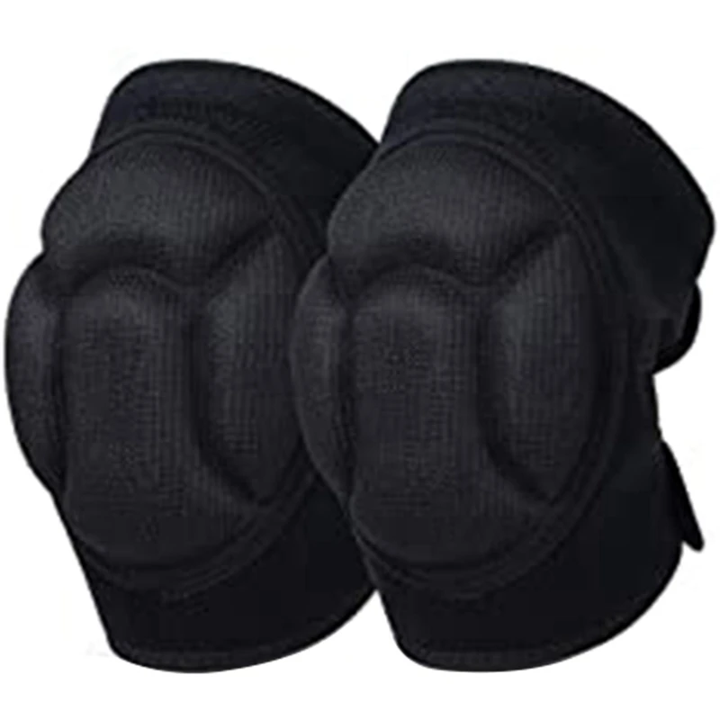 

1 Pair Nylon Knee Pads For Gardening, Cleaning, Construction Work, Flooring, Volleyball, Anti-Slip Collision