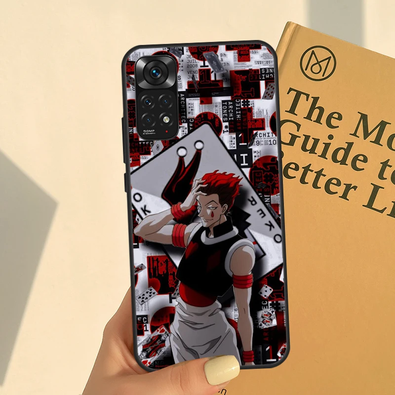 Чехол Hisoka hunter x для Xiaomi Redmi 12C 10A 10C 9C Note 12 Pro 11 10 9 8 10S 11S 12S |