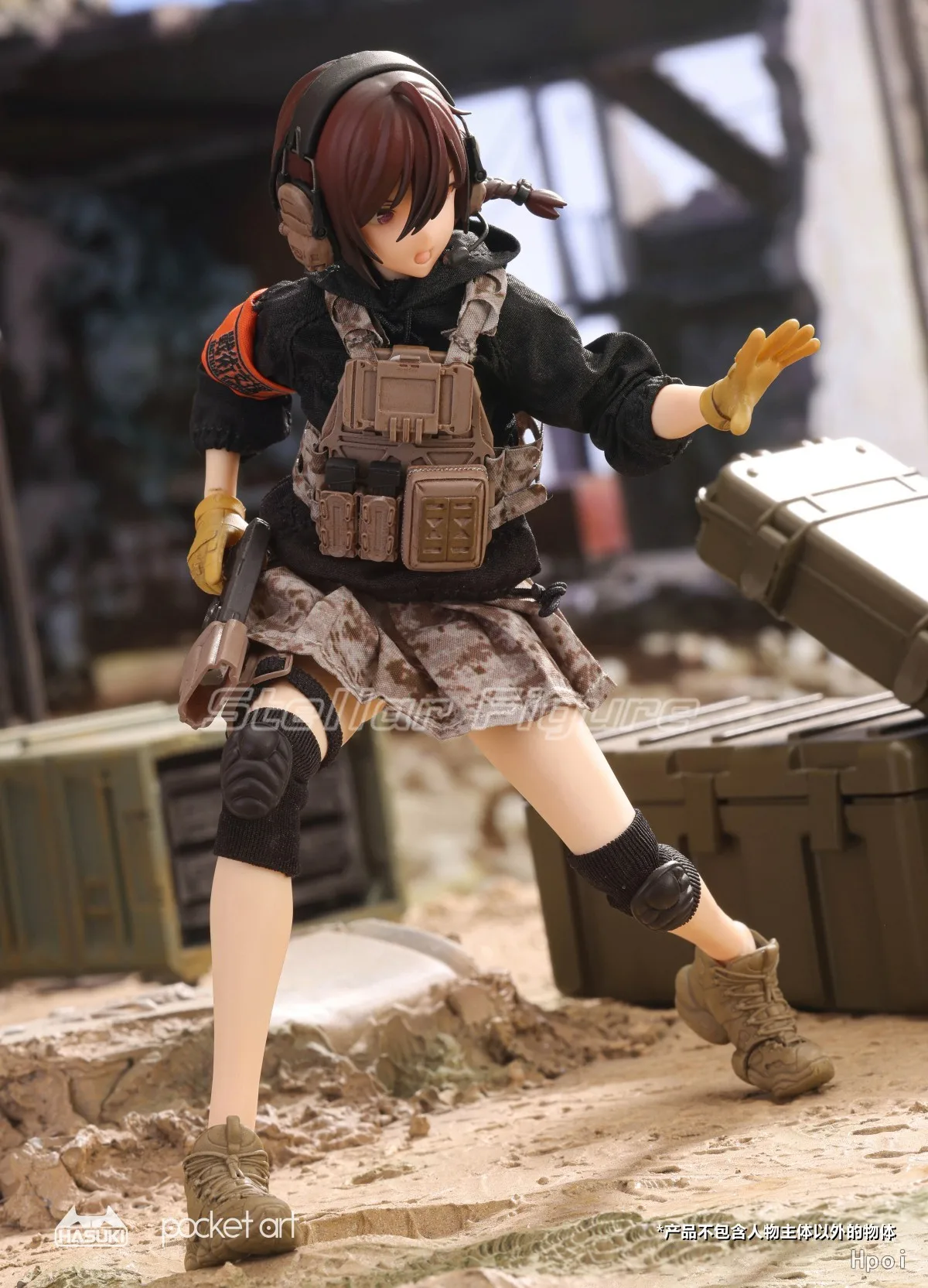 【SF】В наличии: Коллекционная фигурка HASUKI Pocket Art Series PA004 Defense Hand Uzuki Rei, масштаб 112, подвижная, модель для коллекции, подарок (art.: 3920d9352db53) - 3920d9352db53