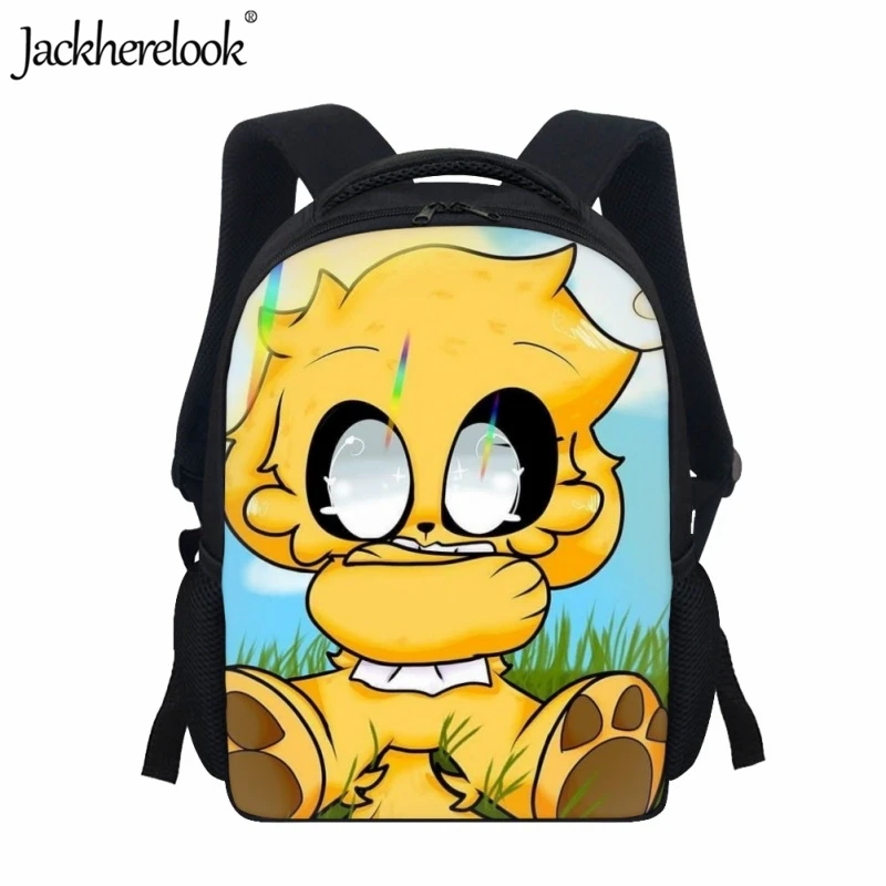 

Jackherelook Anime Mikecrack Printed Cartoon School Bag for Kindergarten Kids New Fashion Casual Backpack Cute Children Book Bag