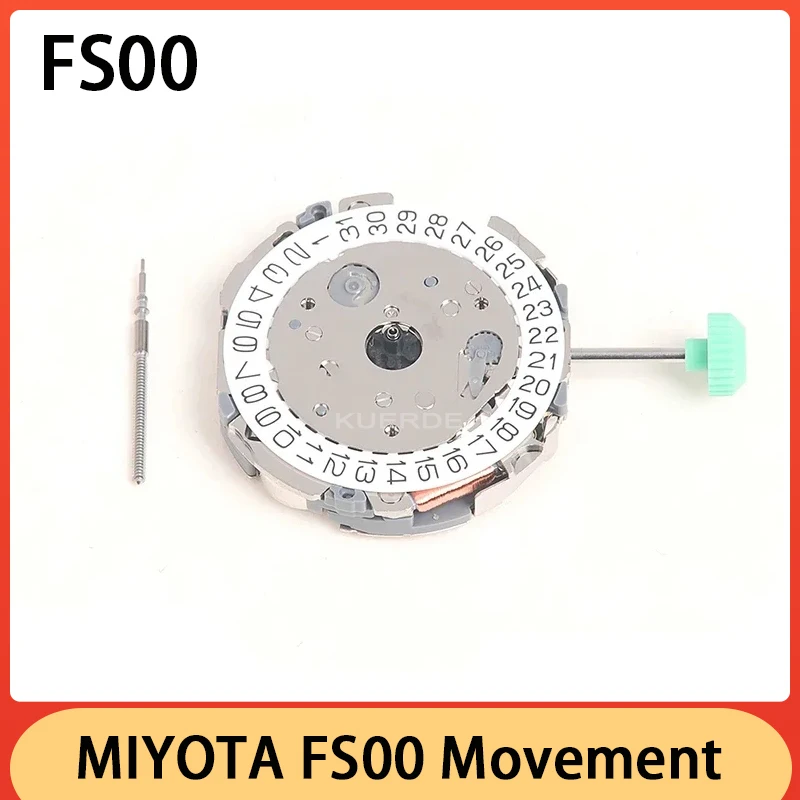 Оригинальный механизм MIYOTA FS00 6 стрелок многофункциональный одинарный календарь