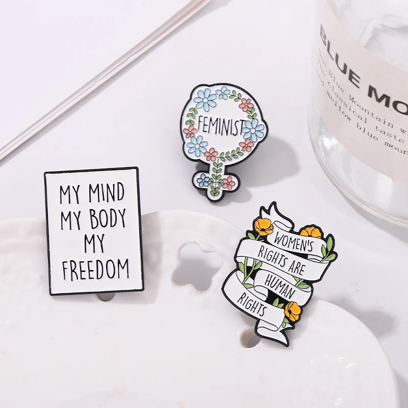 Булавки на заказ феминистские броши Self Love The Future is Female значки лацканах цитаты