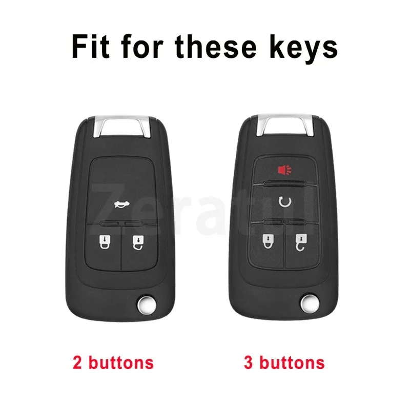 Фото 3/4 кнопки для Buick Chevrolet Chevy GMC Encore Terrain Malibu Camaro Cruze Impala Equinox Volt Spark Sonic чехол для ключей Fob Cover №2