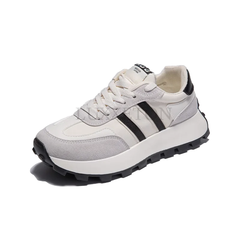 

Повседневные женские кроссовки для бега с сетчатой поверхностью, сезон весна-осень, ажурные спортивные кроссовки для женщин с плоской подошвой, модные Универсальные женские кроссовки Fl