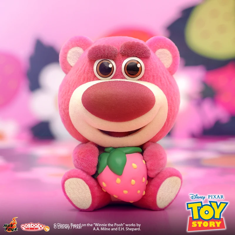 Горячие игрушки Disney Ht Клубничный медведь Пух Cosbaby Мини-коллекция Кукла красиво