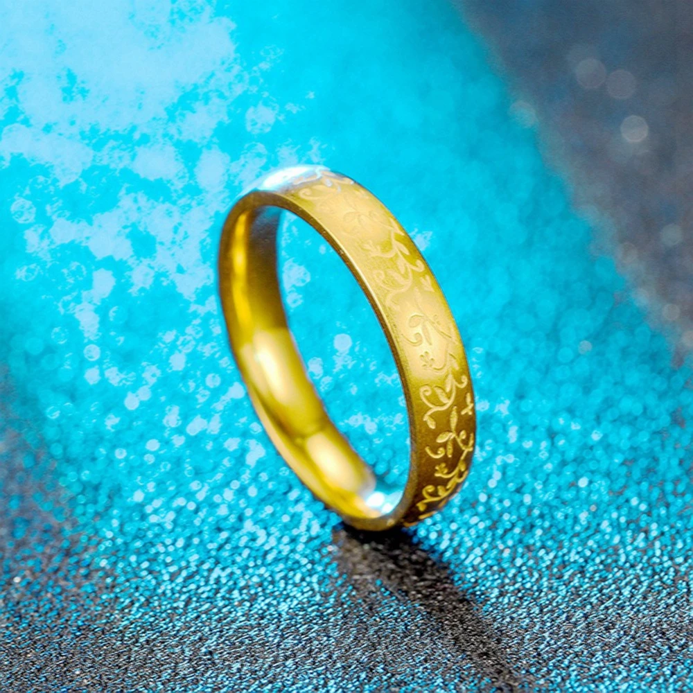 Модные мужские и женские Ретро Кольца креативные резные бриллиантовые парные