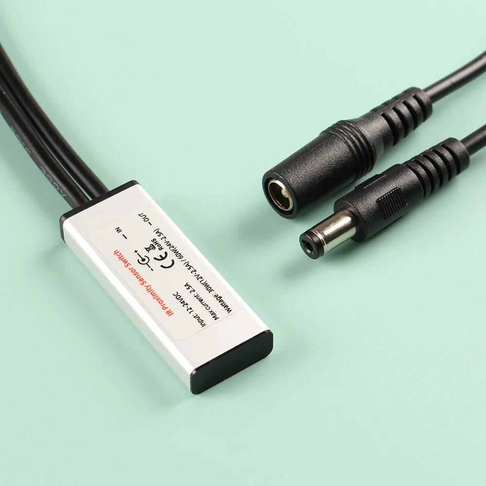 

Настенный выключатель для дверей, инфракрасный датчик движения в алюминиевом корпусе, датчик приближения, открывание и закрывание дверей, отлично подходит для шкафа, кабинета, гардероба