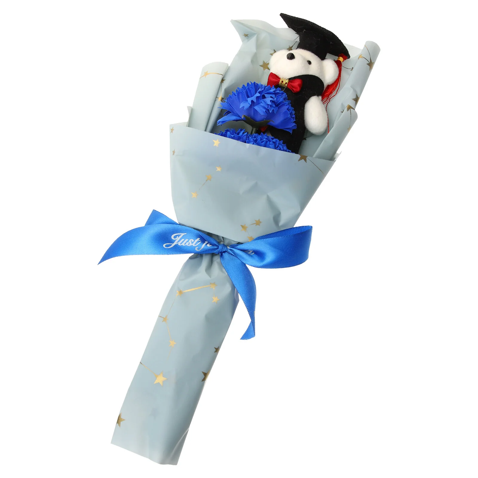 

Bouquet Ornament Plush Baby Grad Gifts Presents Graduation Bear Decorations Flower Cartoon