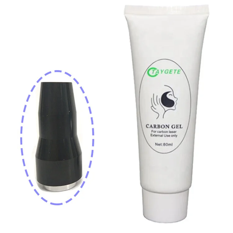 2022 new product soft black doll treatment carbon gel facial for nd yag cream carbon peeling gel for laser carbon gel 80 ml