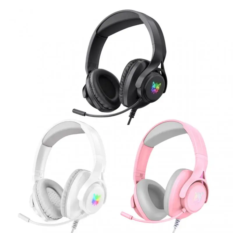 

3.5mm Wired Headphones Round Interface Over Ear Foldable Video Headsets Bass HIFI Sound Music Stereo Earphone Sports Headsets