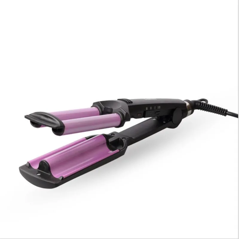 

Electric Magic Hair Curling Iron Wand Ionic Care Simply Hairstyling Curler Roller Beach Wave Ceramic Crimple Fast Heat Curl Tong